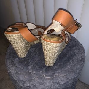 worn Michael Kors wedges